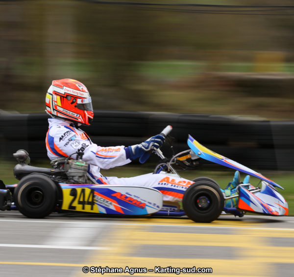 Premières courses et premiers podiums pour Alpha Karting