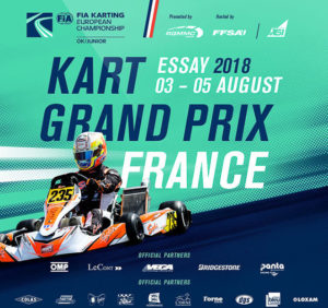 CHAMPIONNAT D’EUROPE OK / OK-J – TROPHÉE INTERNATIONAL HANDIKART – ESSAY 3-5 AOUT 2018 – Finale européenne en Normandie