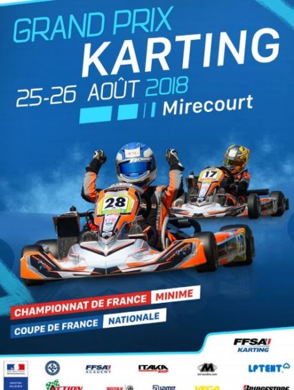 CHAMPIONNAT ET COUPE DE FRANCE – MIRECOURT – 25 & 26 AOUT 2018 – Dossier de présentation FFSA Karting Mirecourt