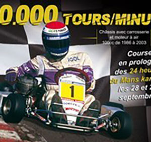 KARTING HISTORIQUE – Le Karting 100cm3 est de retour pour les 20.000 tours/minute au Mans !