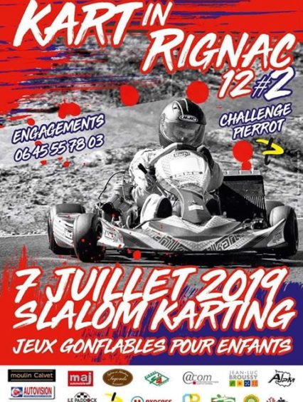Slalom Karting le 7 juillet à Rignac