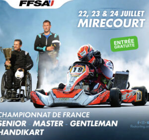 MIRECOURT – 23 & 24 JUILLET – La saison FFSA Karting Sprint se poursuit dans le Grand Est