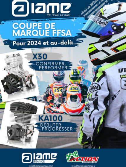 IAME France – Action Karting : Communiqué