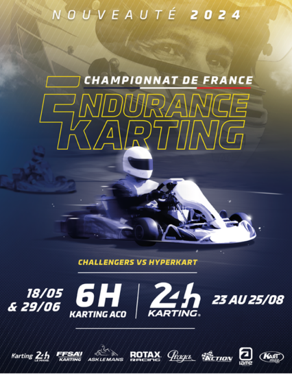 L’ACO et la Fédération Française du Sport Automobile dévoilent un nouveau Championnat de France FFSA Endurance Karting