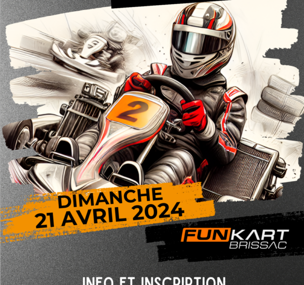 Trophée Gangeois au circuit Fun Kart Brissac le 21 avril