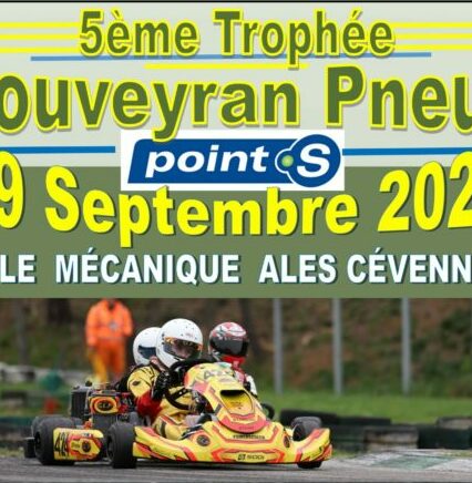 5ème Trophée Rouveyran Pneus le 29 septembre à Alès