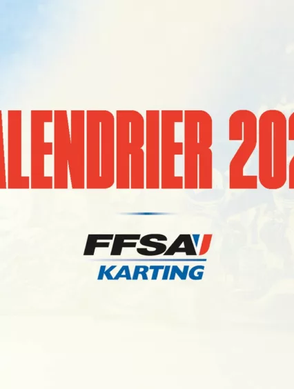 Calendrier FFSA Karting 2025