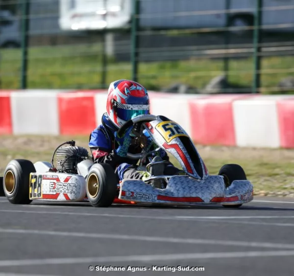 Jeune talent du karting, Marcel Limousin brille au plus haut niveau national